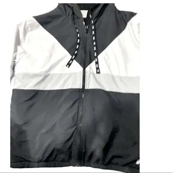 Victoria Secret Pink Color Block Anorak Sharpa Lined Jacket! - Picture 3 of 8